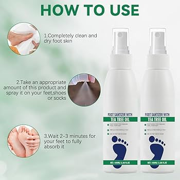 Ximonth Antibacterial Foot Sanitizer With Tea Tree Oil