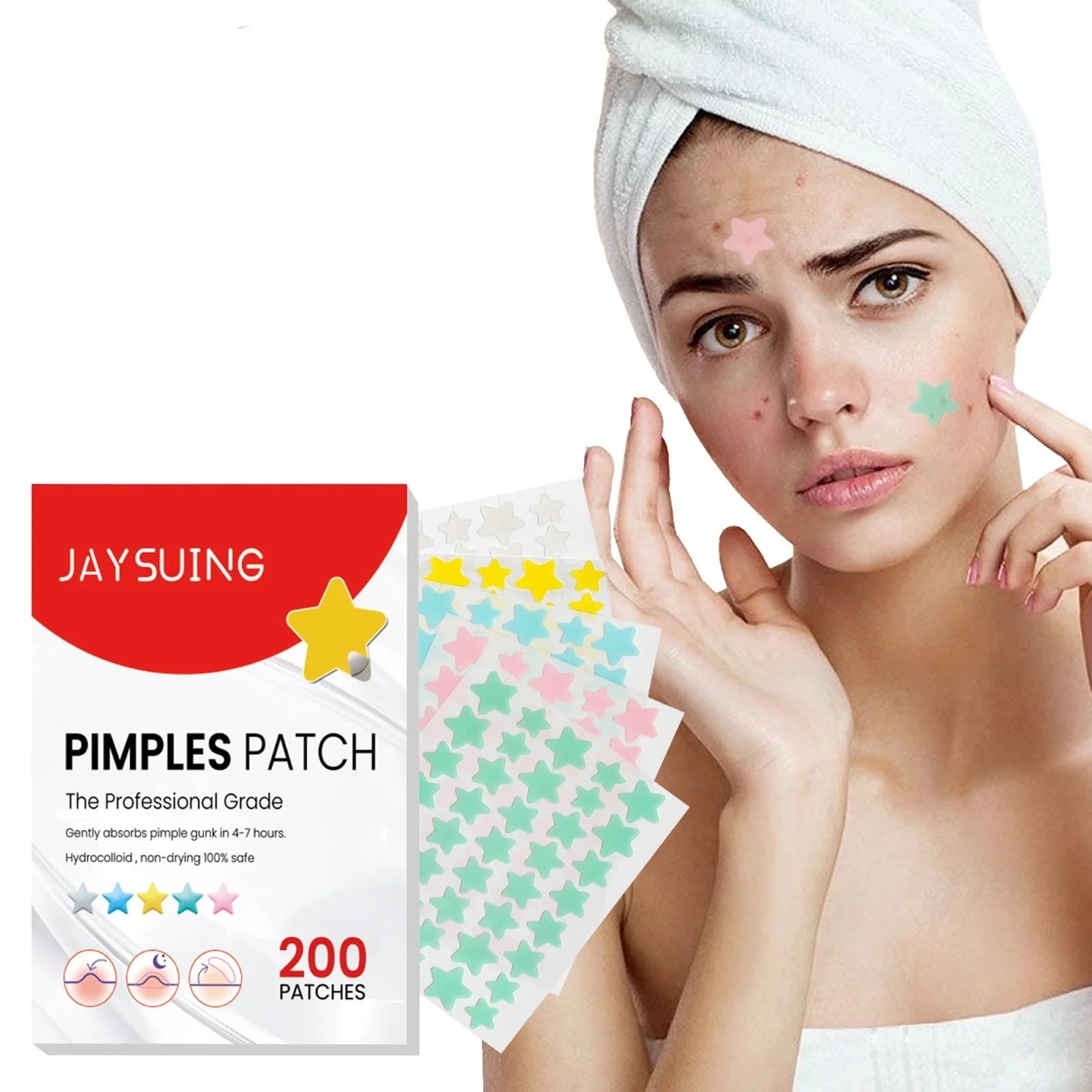 JaySuing Pimple Patch 200pcs