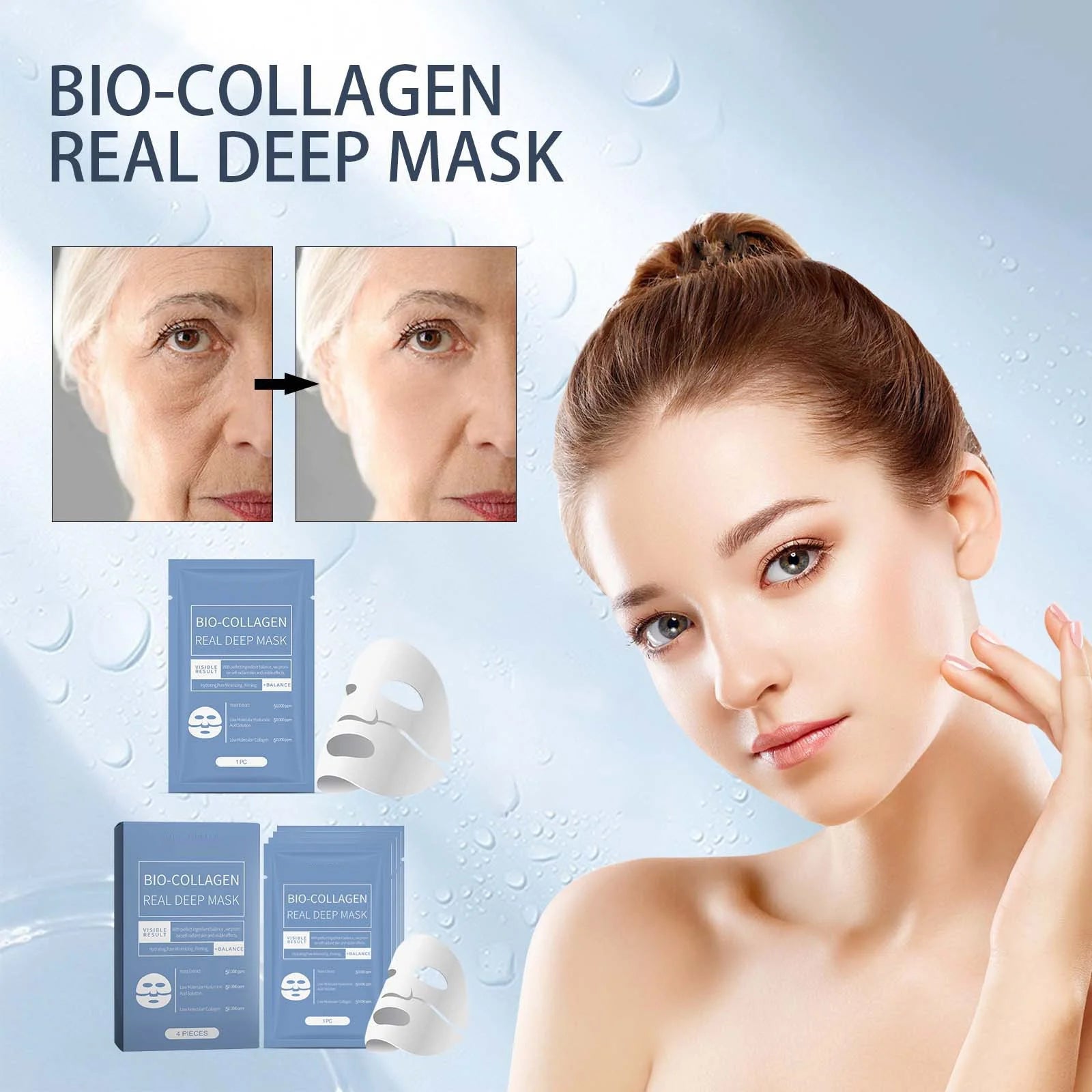 Eelhoe Bio-Collagen Real Deep Mask 1pcs
