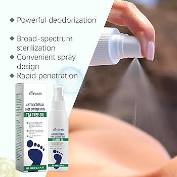 Ximonth Antibacterial Foot Sanitizer With Tea Tree Oil