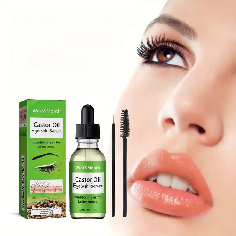 Organic Castor Oil Eyelash Serum