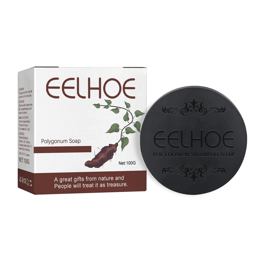 Eelhoe Nourishing Repairing Anti-hair Loss Shampoo Dye Polygonum Bar Soap 100g