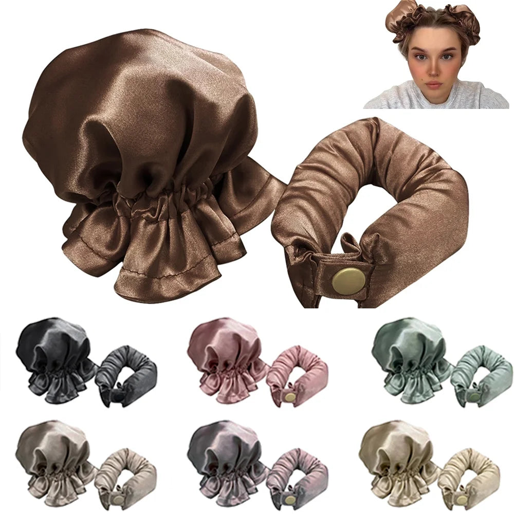 Heatless Satin Curling Rod Set