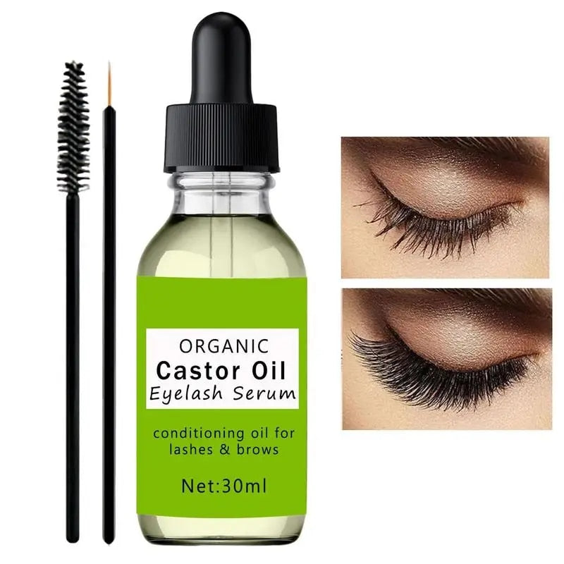 Organic Castor Oil Eyelash Serum
