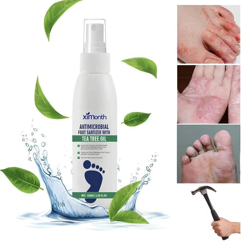Ximonth Antibacterial Foot Sanitizer With Tea Tree Oil