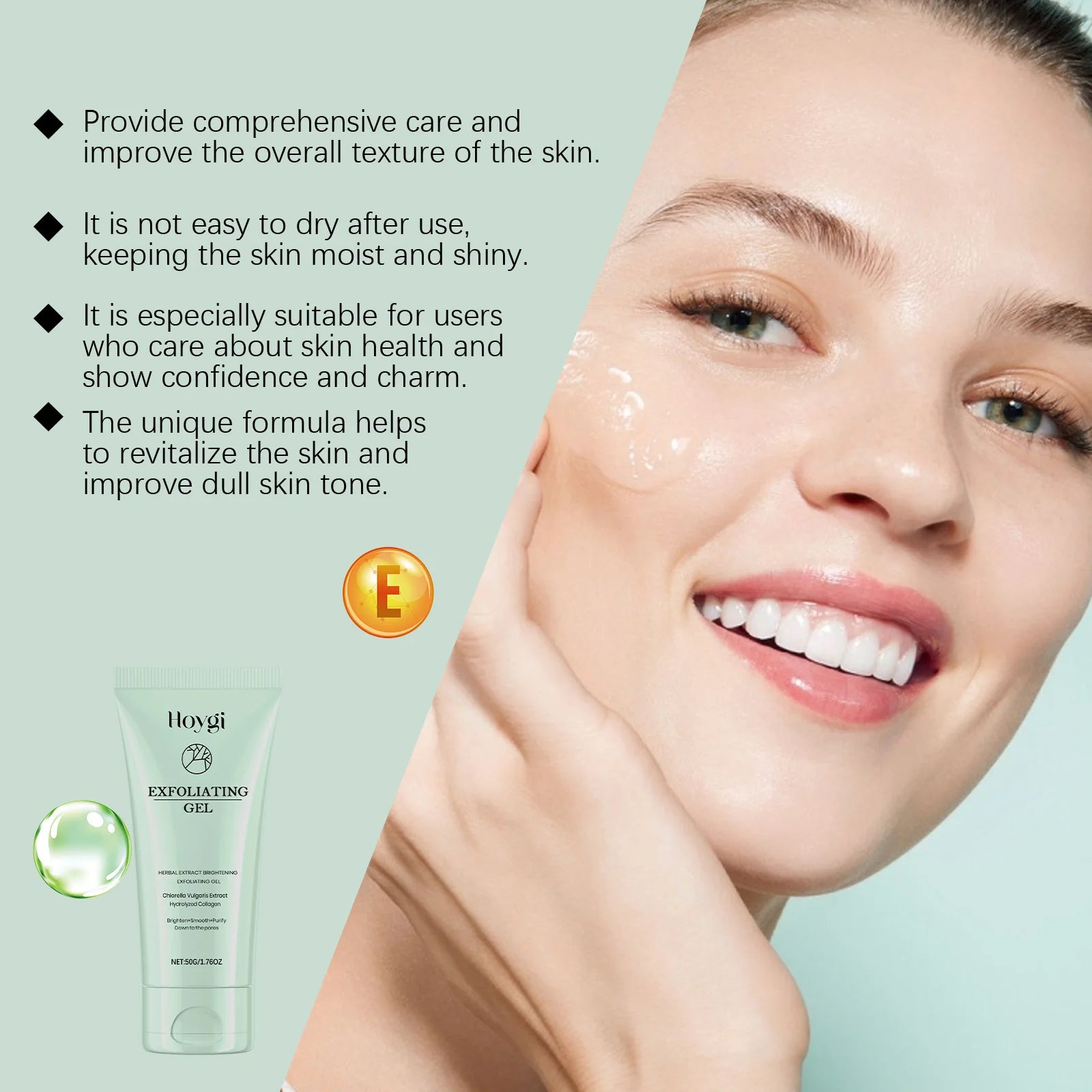 Hoygi Herbal Extract Brightening Exfoliating Gel