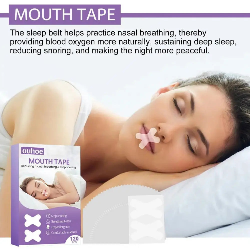 Anti-Snoring Mouth Tape 120Pcs