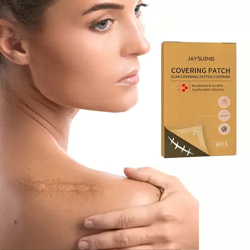 Waterproof Invisible Skin Concealer Patch for Scars and Tattoos 6Pcs