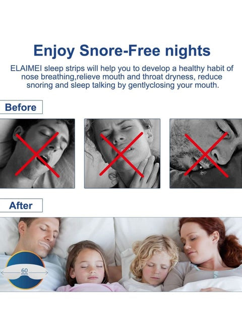Eelhoe Elevate Anti-Snoring Mouth tape 30pcs
